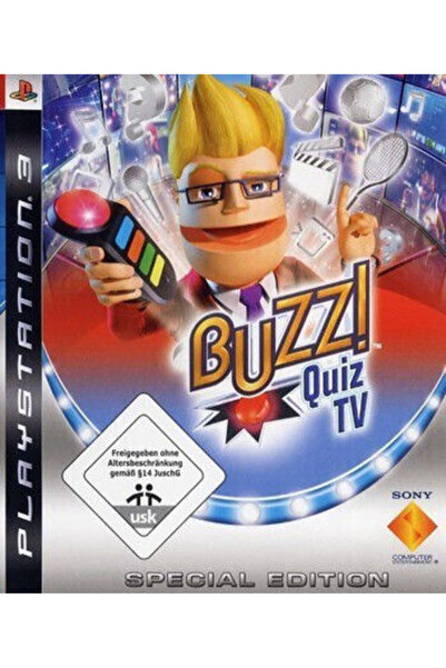 Sony Buzz Quiz TV Ειδική Έκδοση Παιχνίδι PS3 (Μεταχειρισμένο)