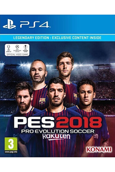 KONAMI Pro Evolution Soccer 2018 (Θρυλική Έκδοση) Παιχνίδι PS4 (Μεταχειρισμένο)