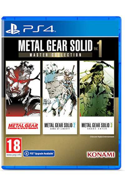 KONAMI Μέταλ Γκιρ Σόλντ Μάστερ Κόλεξιον Τόμος 1 παιχνίδι PS4