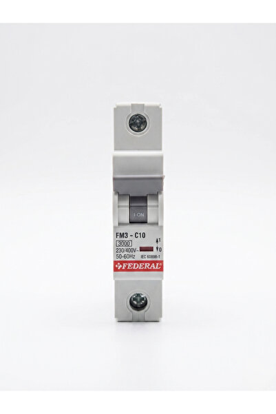 Generic Brand فيدرال 1X10 A C نوع 3Ka صمام أمان أوتوماتيكي FM3-C 9EC-C0331-0D10