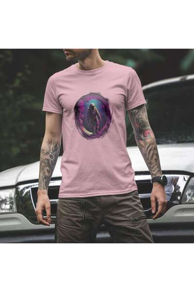 iLovePrints Abstract Astronaut Art Tshirt