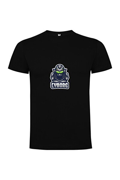 iLovePrints Cyborg Fusion: Gaming Team Tshirt