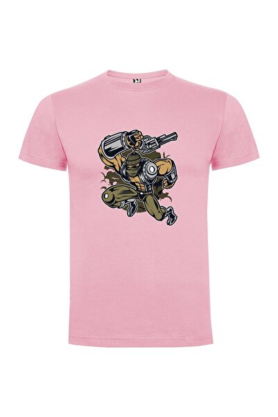 iLovePrints Muscle Gunslinger Menace Tshirt