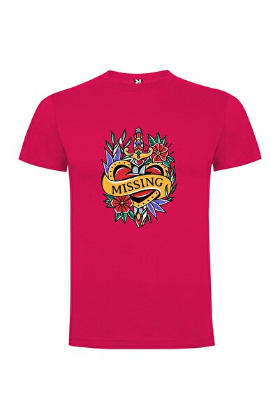 iLovePrints Missing Heart Tattoo Flash Tshirt