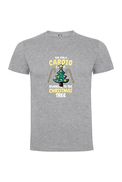 iLovePrints Tree-trotting Christmas Cardio Tshirt