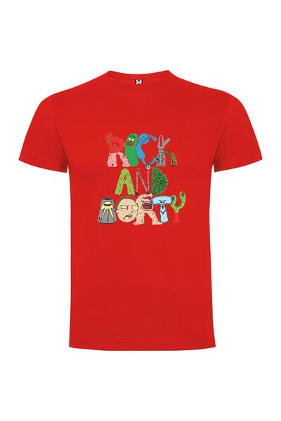 iLovePrints Morty's Cartoon Collectibles Tshirt
