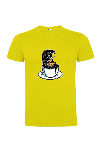 iLovePrints Coffee and Corpse Surfing Tshirt