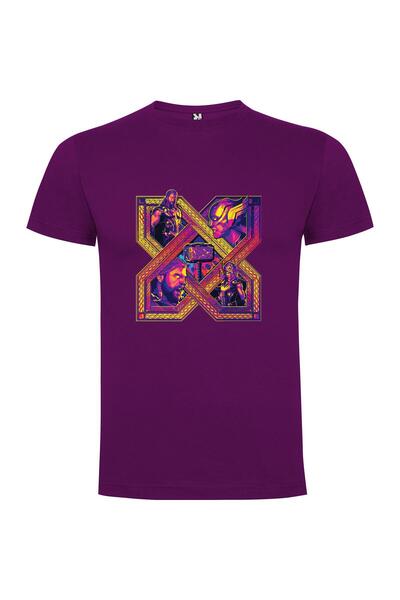 iLovePrints Fractal Thunder: Official Marvel Tshirt