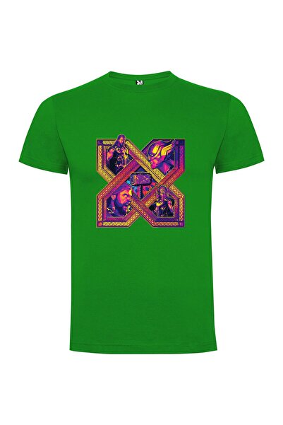 iLovePrints Fractal Thunder: Official Marvel Tshirt