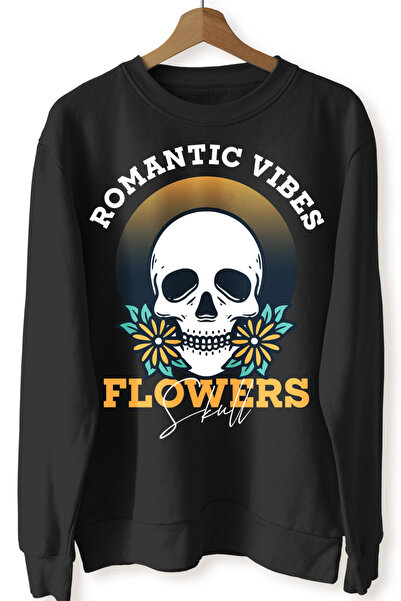 iLovePrints Μακρυμάνικη Μπλούζα Valentine Flowers