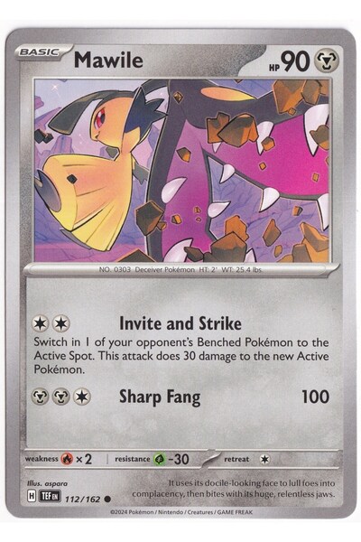Pokemon Mawile 112/162 - Temporal Forces - Card (Mint)