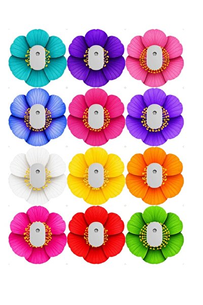 Dia BandTR FLOWERS - Sibionics Sensör Koruyucu Bant 12'li Paket
