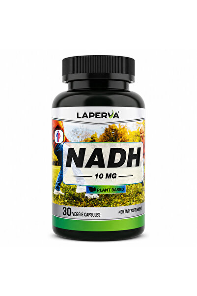 Laperva NADH 10 ملغ - 30 كبسولة نباتية للحيوية والصحة الخلوية