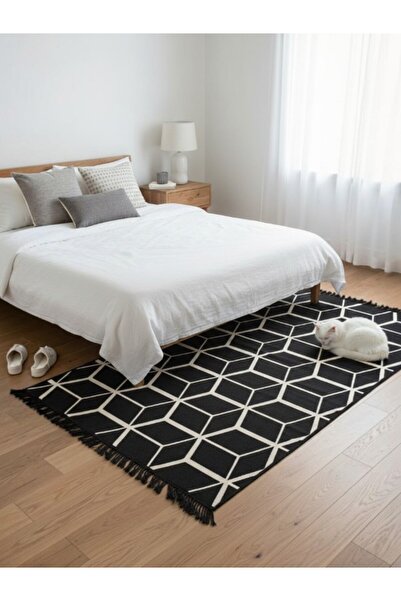 DEKORATİF BLACK HALI