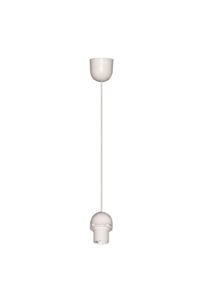 EUROLAMP Κρεμαστό Ντουί (για φωτιστικά), με Ντουί E27, Λευκό