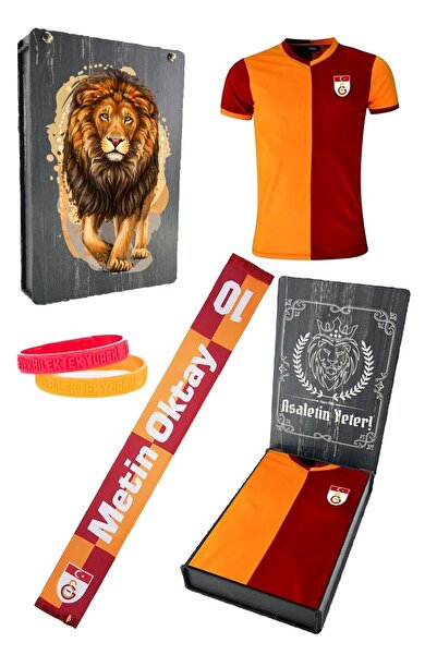 Galatasaray Orijinal Metin Oktay Hediye Set Sevgililer Günü Hediyesi T-shirt ...
