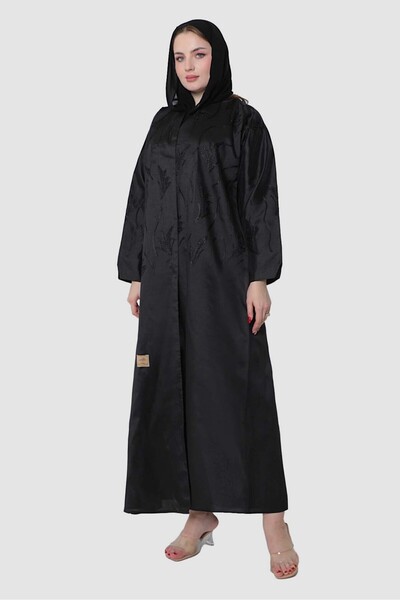 Stylish Fashion عباية من ستايلش فاشن لف باللون الاسود