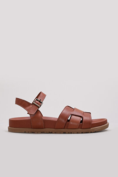 FAST STEP Genuine Leather Women's Classic Sandals 315Za2322-04