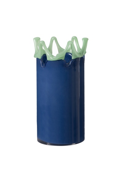 Mudo Concept WAVY BLUE VAZO 13X13X27 CM