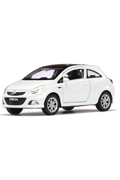 WELLY 1:36 12 Cm. OPEL CORSA - BEYAZ