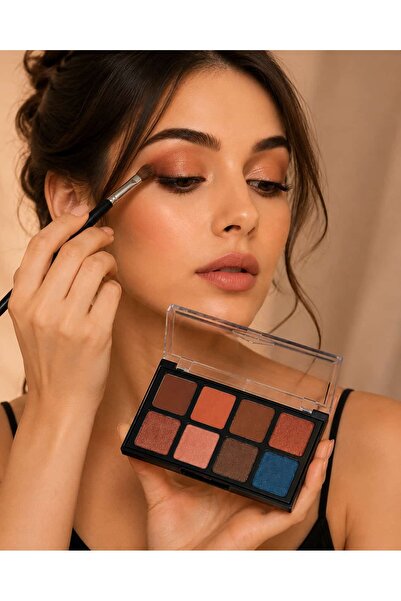 VitaMood Yaşam 8 Colors Eyeshadow Palette Shimmer and Matte Eye Shadow Palett...