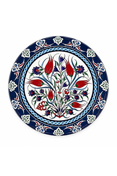 Safheal Çini Desenli Çay Bardağı Altlığı