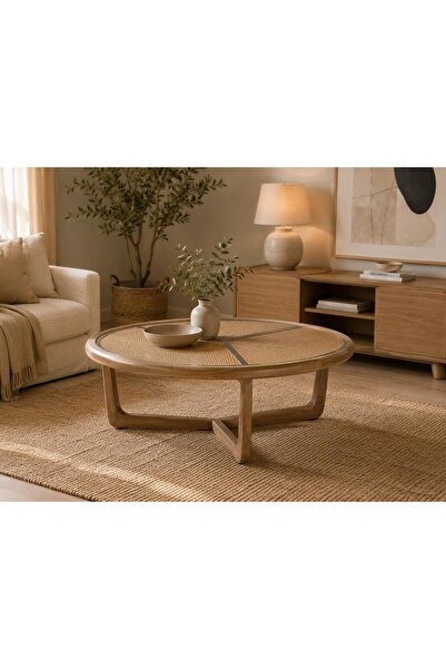 larissa design orta sehpa çap 100cm