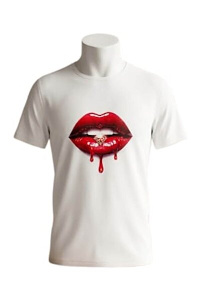 OEDO Damideea - Tricou de damă cu imprimeu, culoare albă, mărimea XS