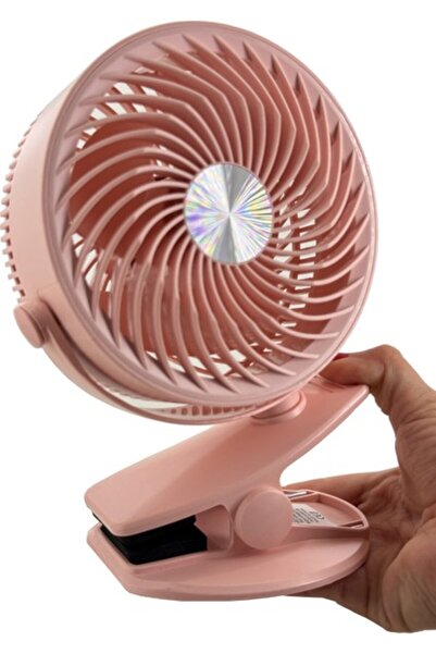 mobixa USB Kablolu Mini Fan Standlı Koca Kafa Dizayn Mandallı Kıskaçlı Model ...