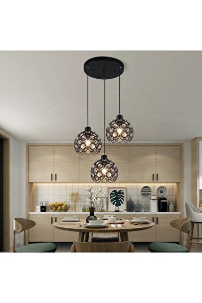 GreeLustr Candelabru reglabil de 120 cm, cu fir auriu și negru, pentru dormit...