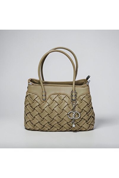 Desire 5384-Nin Nin PU Leather Handbag Apricot Color