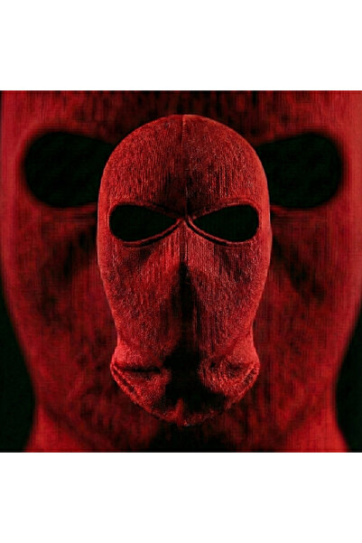 maskcult Kırmızı Premıum Maske