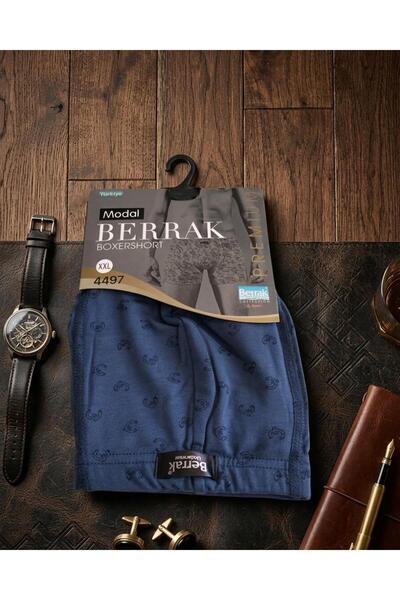 Berrak Underwear Desenli Boxershort(Tekli Satılır)