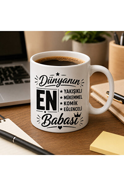 Tomris Hatun Babalar Günü, Babalara Özel Hediye, Çift Taraflı Süblimasyon Bas...