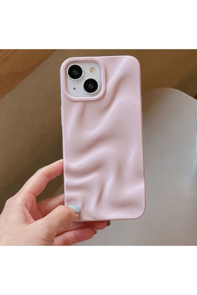 Coverzone Case Compatible with iPhone 13, Wavy, Special Edition 3D Relief, Lu...