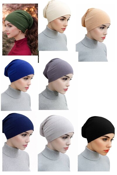 ALDAIYR Tesettür Boru Slip-On Cap