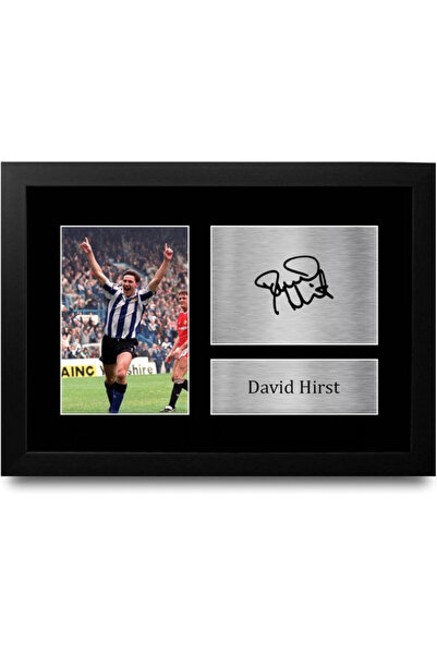 HWC Trading FR A4 David Hirst Sheffield Wednesday Gifts Printed Signed Autogr...