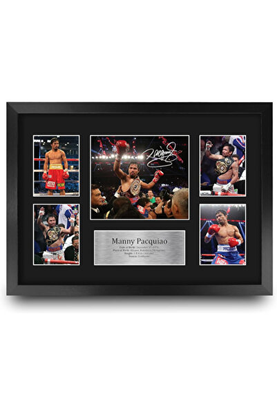 HWC Trading Manny Pacquiao Boxing 16 x 12 inch (A3) Printed Gifts Signed Auto...