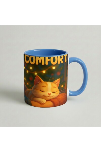 Petgifts Cana Cadou Personalizat Amuzanta Cu Mesaj Comfort - Ceramica 330 Ml