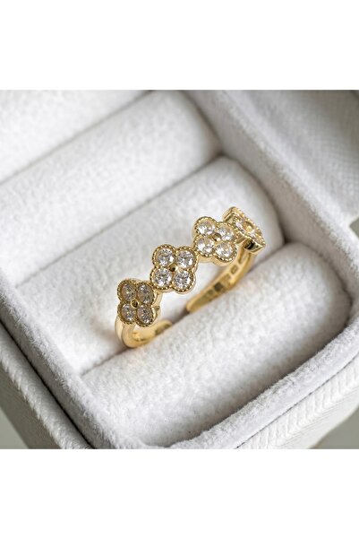 SWANOVAJEWELRY Yonca Kadın Yüzük Gold