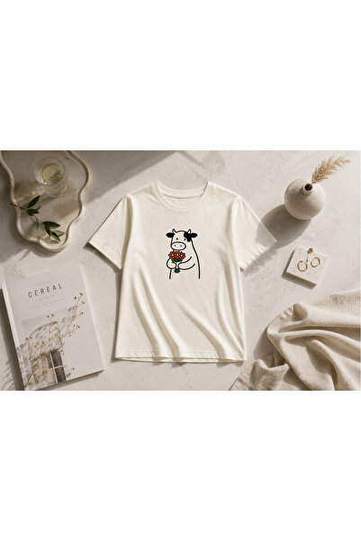 FREAK T-SHIRT Unisex Men/Women Mini Animal Custom Printed Oversize Cotton Cre...