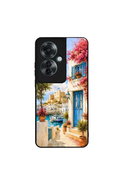 Sonique Θήκη SoniqueGreek Island Muse Series για Oppo Reno11 F 5G Ροδίτικο Λι...
