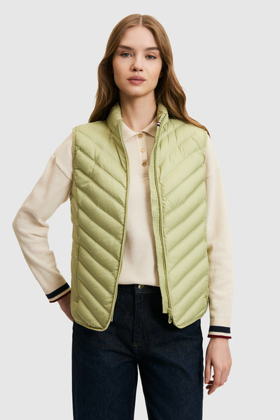 U.S. Polo Assn. Kadın Yeşil Yelek 50319224-VR016