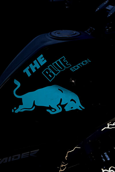 Banxtre The Red Edition Bull Energy Reflective Red Sticker Set (Right) for Tv...