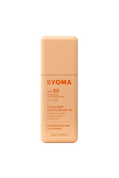 byo Byoma Ultralight Face Fluid Spf 50 Skin Barrier Supporting Sunscreen 50 ml