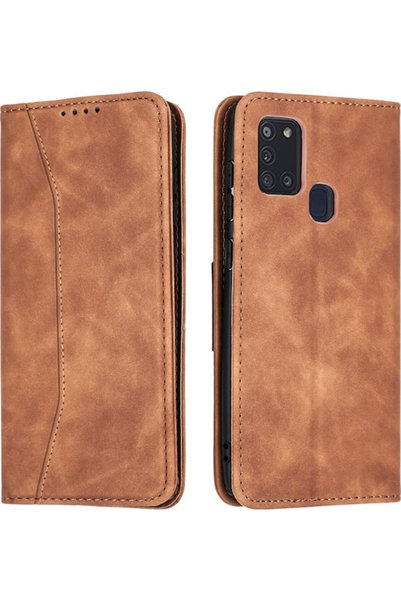 Other Bodycell PU Leather Book Synthetic Leather Brown (Galaxy A21s) Code: 79064