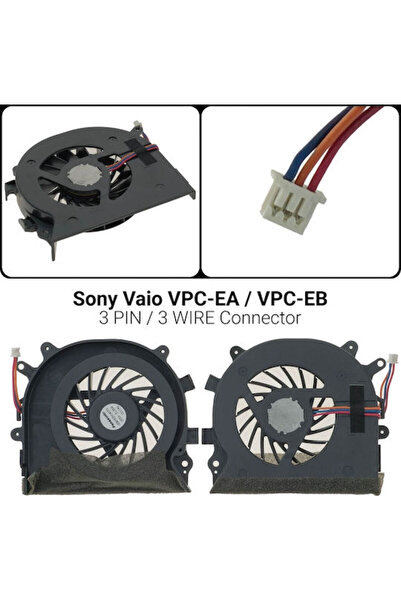 Sony Ανταλλακτικός ανεμιστήρας φορητού υπολογιστή για Vaio VPC-EA/VPC-EB