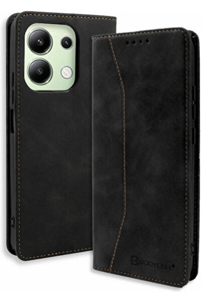 OEM Bodycell Book Case Pu Leather Xiaomi Note 13 4g Black
