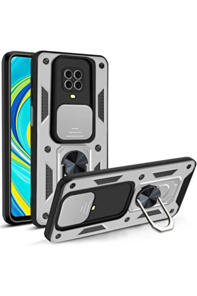 Other Bodycell Armor Slide Back Cover Πλαστικό Ασημί (Redmi Note 9S / 9 Pro /...