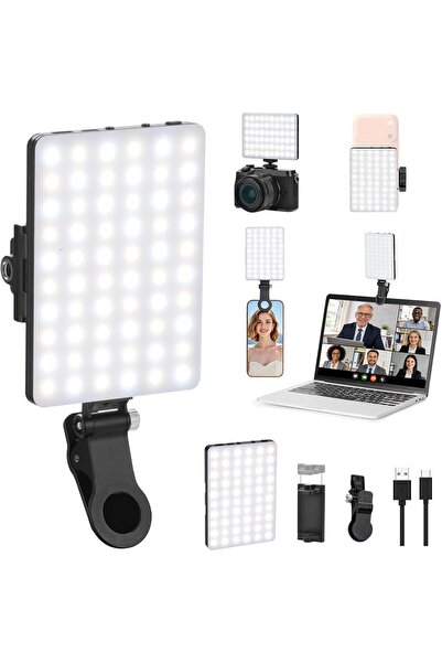 Urban URBANNX 60 LED High Power Rechargeable Clip Fill Video Light with Front...